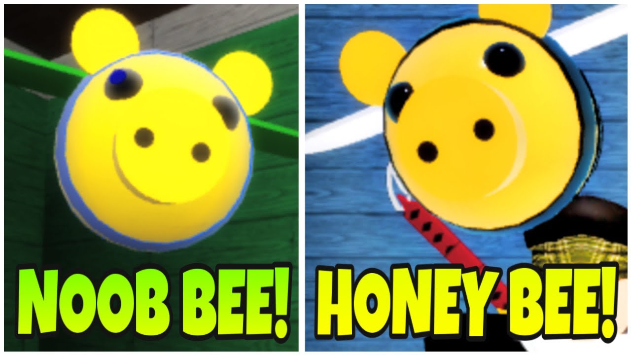 How To Get Honey Piggy Bee Noob Bee Badges In Piggy Rp Infection Roblox Youtube - free bee badges roblox
