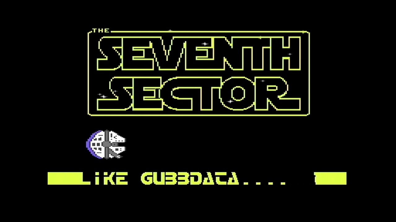 Commodore 64 demo: The Seventh Sector - Star Wars Intro (2020)