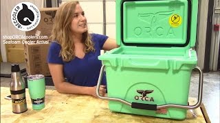 shopORCAcoolers Seafoam Cooler Arrival