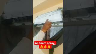 Ac foam cleaning spray haw to use in your home 👌👌