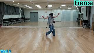 FIERCE LINE DANCE(EASY INTERMEDIATE), Rob Fowler(May 2026)