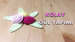 Tığ İşi Kolay Gül Nasıl Yapılır?