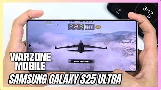 Samsung Galaxy S25 Ultra Call of Duty Warzone Mobile Gaming Test 2026 | Snapdragon 8 Elite