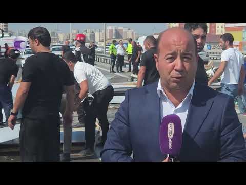 Masazırda ağır yol qəzası baş verib