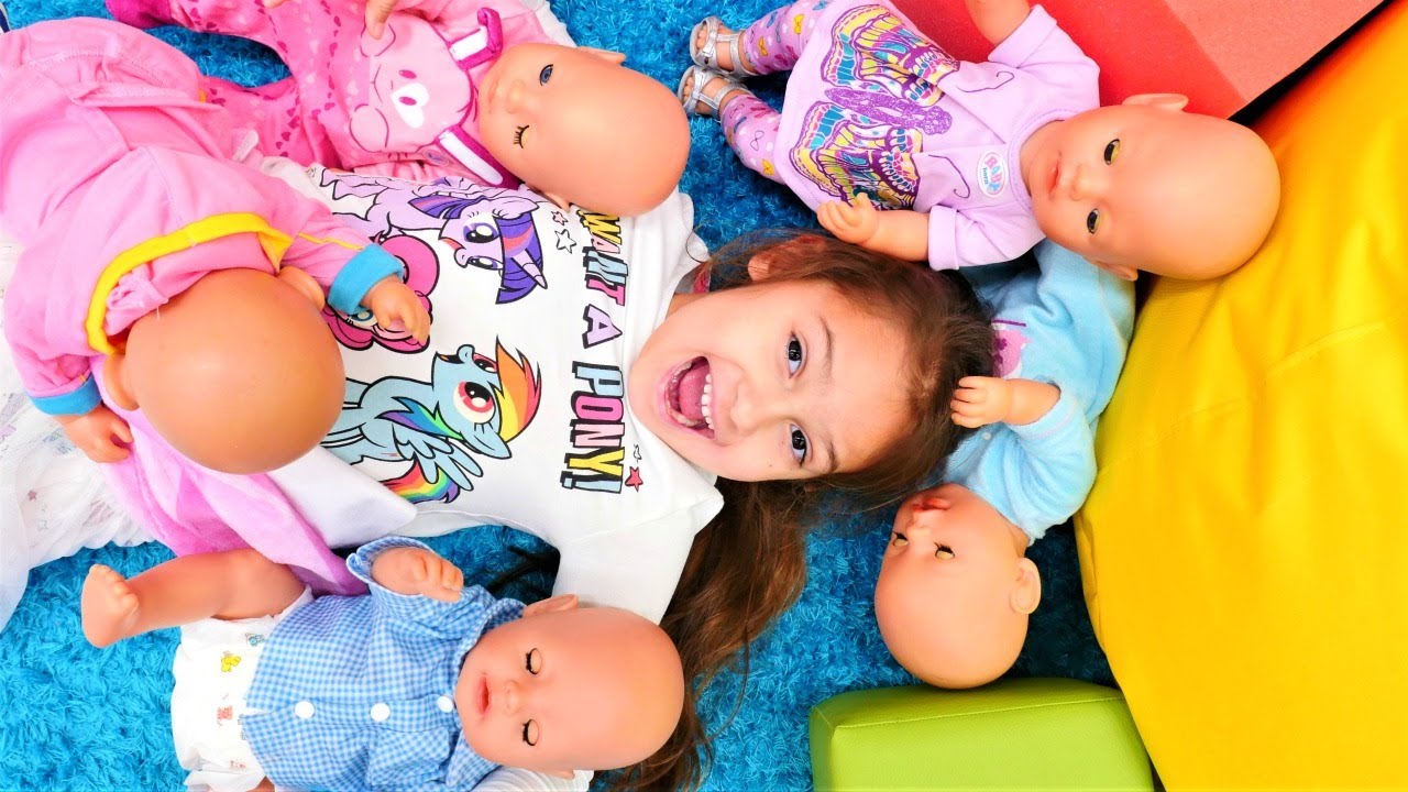 trabajo Imperio Inca Contable Selín juega con las muñecas Baby Born. Vídeos para niñas. Youtube para  niños - YouTube