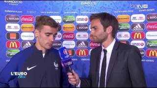 Euro 2016 Interview Dantoine Griezmann De La Finale