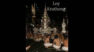 Loy Krathong GRAND PARADE (bare-chested celebrants) #shorts #life #unique #travel #enjoy #fun #happy