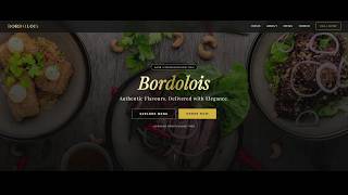 Authentic Restaurant Website Design | F&B Menu & Ordering UI (Desktop & Mobile)