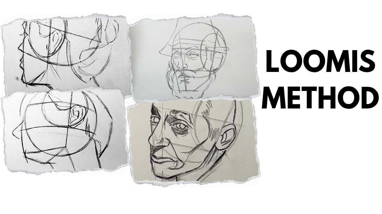 Loomis Method Tutorial: How to Draw Perfect Faces & Heads Step-by-Step ...