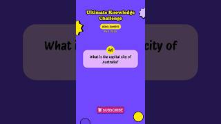 Ultimate General Knowledge Quiz | Part 9 #quizchallenge #ultimatechallenge #generalknowledgequiz