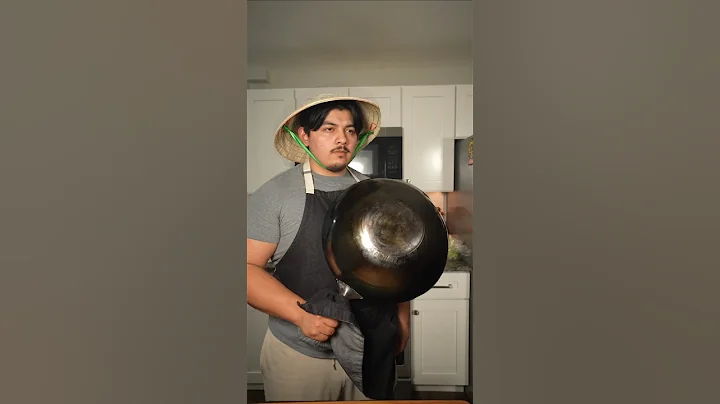 You wok mate. (seasoning wok) #wok
