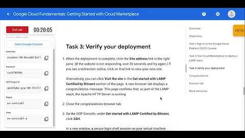 Google Cloud Fundamentals Getting Started with Cloud Marketplace | SDK GCP |