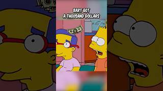 Bart Got A Thousand Dollars