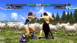 206 - Tekken 6 - Coouge (Anna Williams) vs e_555-e (Asuka)