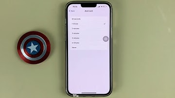How to change the Auto Lock screen time on iPhone 13 Pro Max ios 15