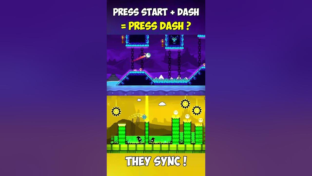 Dash and Press Start MASHUP! (Total Sync) #shorts