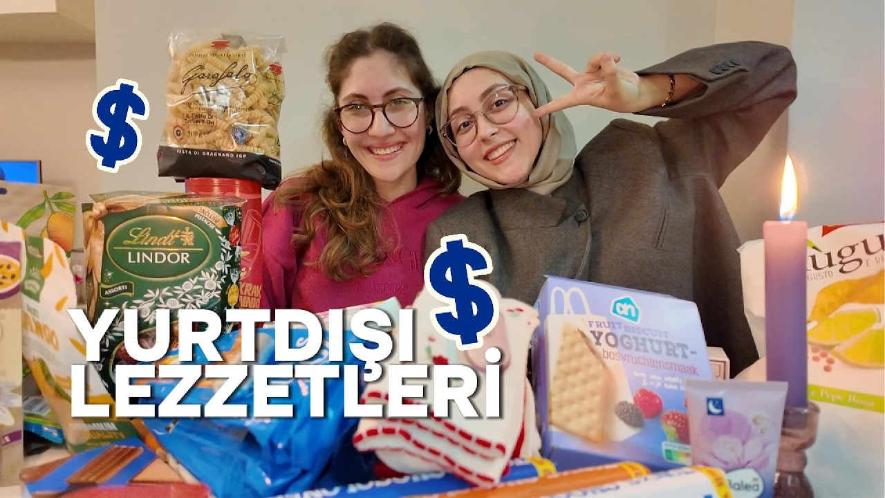 Yurt Dışından Gelen Yiyecekleri Denedik! | Hangileri Güzel Çıktı?