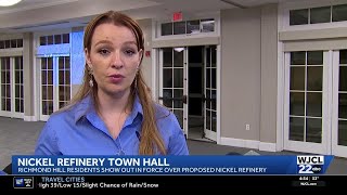 Nickel Refinery Town Hall Held Monday In Richmond Hill