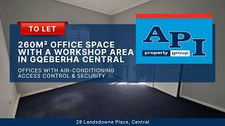 260m² Office With a Workshop To Let in Landsdowne Place