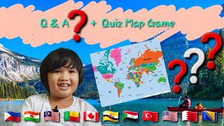 Q A? Plus Quiz Map Game Speed Raaj
