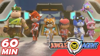 【Jungle Agent 2】Ep01-26 Highlight KOMPILASI TERBAIK! | Kartun | Robot | Kids Cartoon | Mainan | Lagu