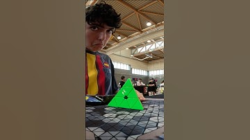 Pyraminx Solved in 1.73 Seconds! #shorts #speedcubing #cube #speedcube