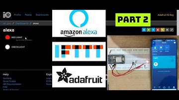 ALEXA BASED Home Automation using ESP8266, Adafruit.IO and IFTTT [PART 2]