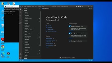 Open Vs code from command prompt(cmd)