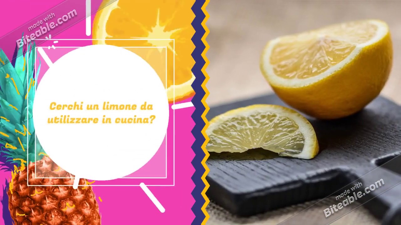 Giardino Digitale | Limoni non trattati