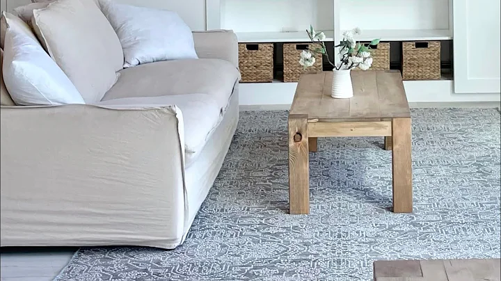 Wood Parsons Table Build - with free plans for coffee, console, end and dining tables