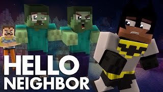 Minecraft Hello Neighbor - The Neighbor Zombie Takeover (Minecraft Roleplay)