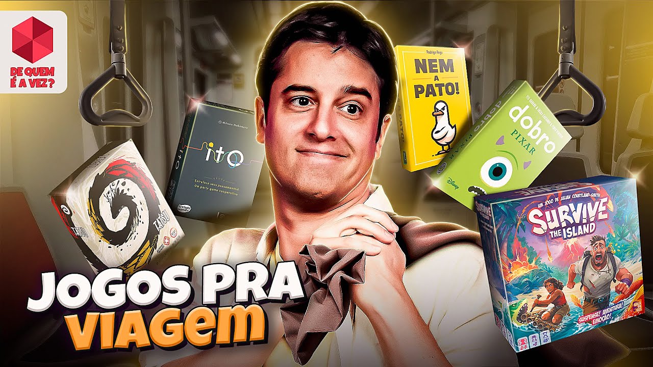 Jogos pra VIAGEM | De Quem é a Vez? - Indica