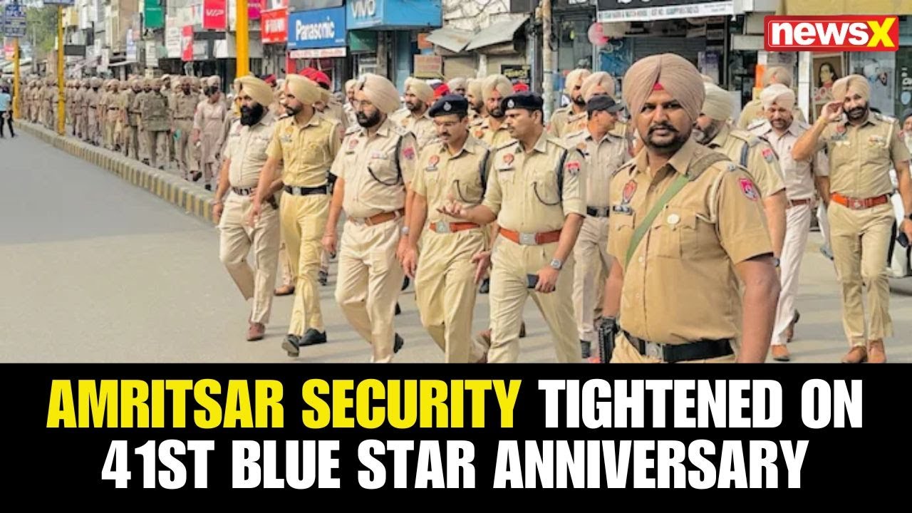 Security Tightened in Amritsar on 41st Operation Blue Star Anniversary |NewsX