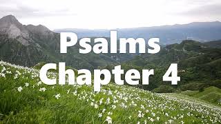 The Book of Psalms Chapter 4 - New King James Version (NKJV) - Audio Bible