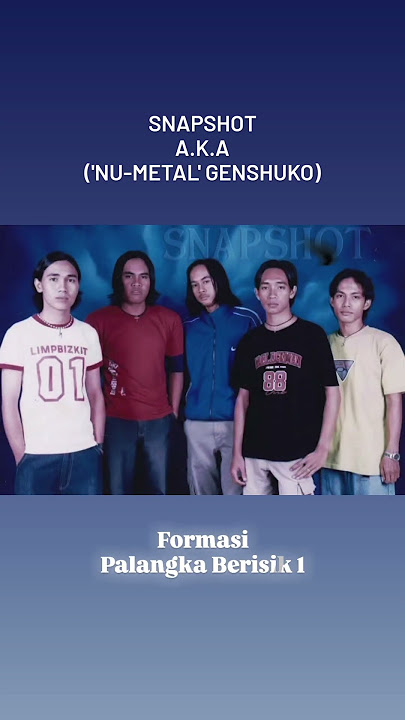 Yes, nemu arsip jadul lagi, #band #numetal gw di medio tahun 2002-2003.. 😆 SNAPSHOT #formasi 1 🤘🏻