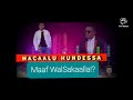 Hachalu Hundessaa MAAF WALSAKALLAA