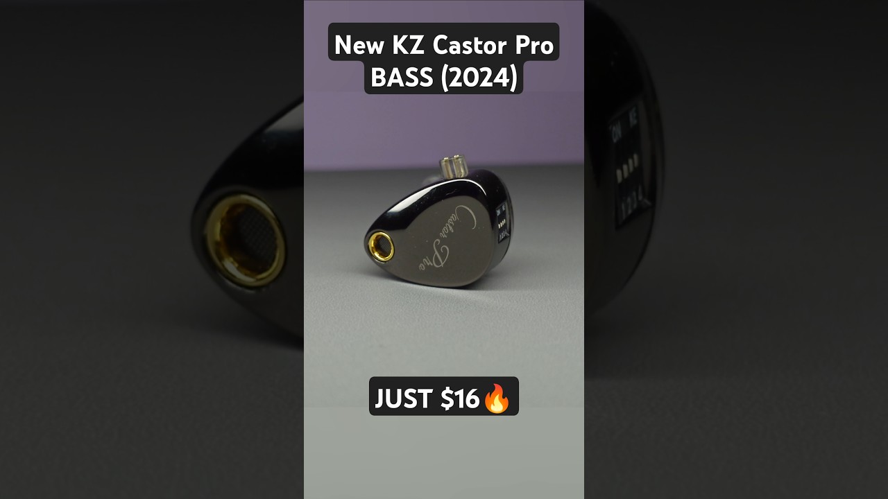 All new KZ Castor Pro Bass version 👌 