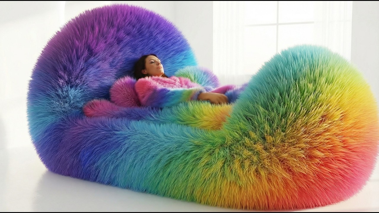 Which Rainbow Dream Bed Would You Choose? 🌈 | Oddly Satisfying ASMR