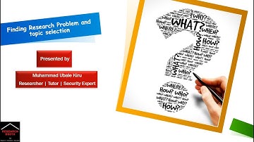 How to Identify a Research Problem