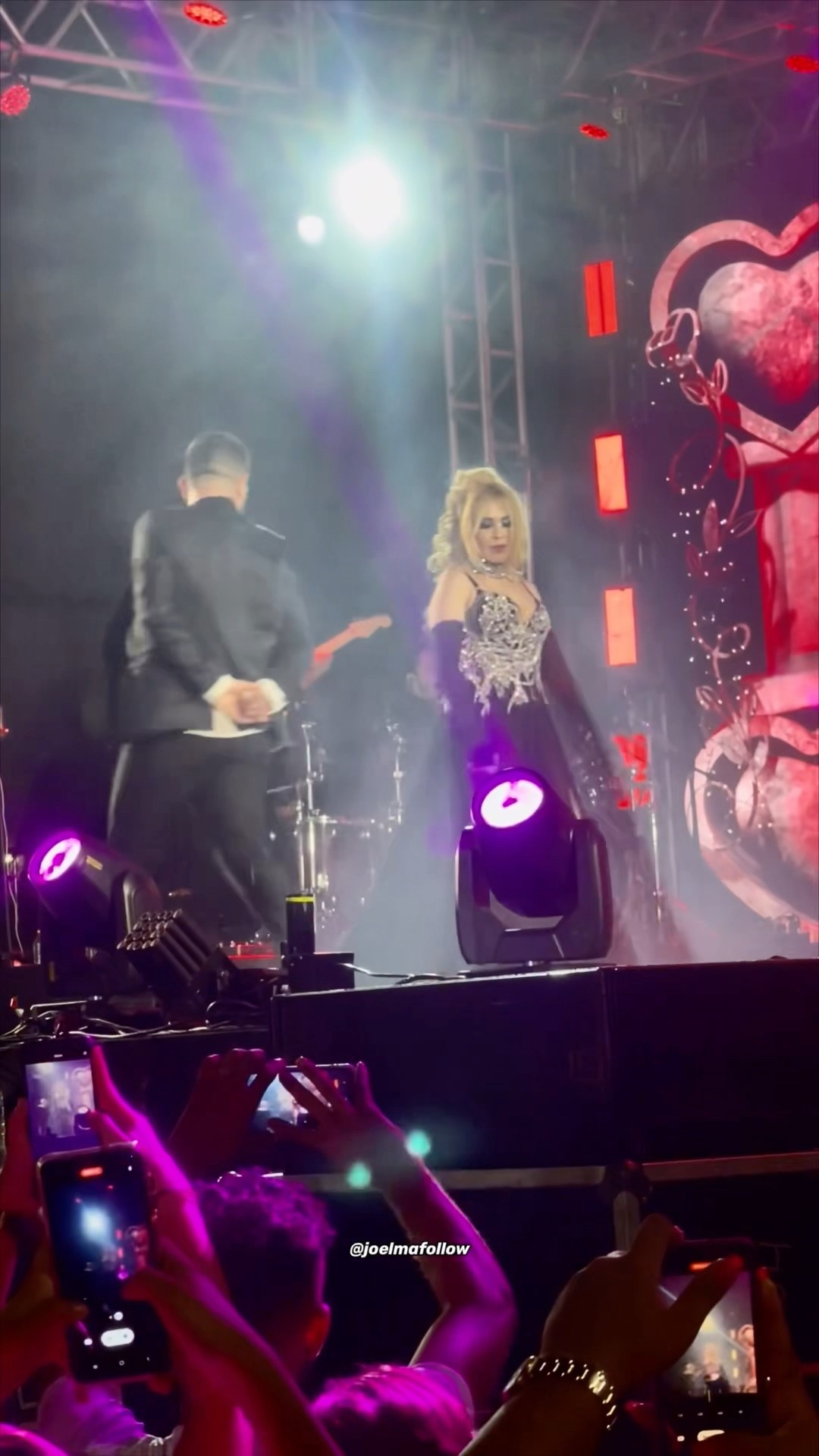 Joelma é o marido se reconciliando