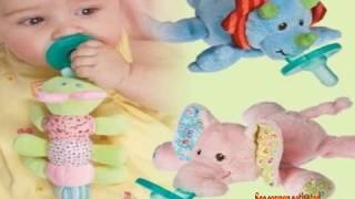 Mary Meyer Wubbanub Infant Pacifier Ella Elephant
