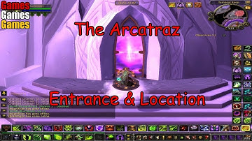 The Arcatraz Entrance & Location World of Warcraft The Burning Crusade