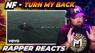 NF DISS?! | RAPPER REACTS to NF - TURN MY BACK (Audio)