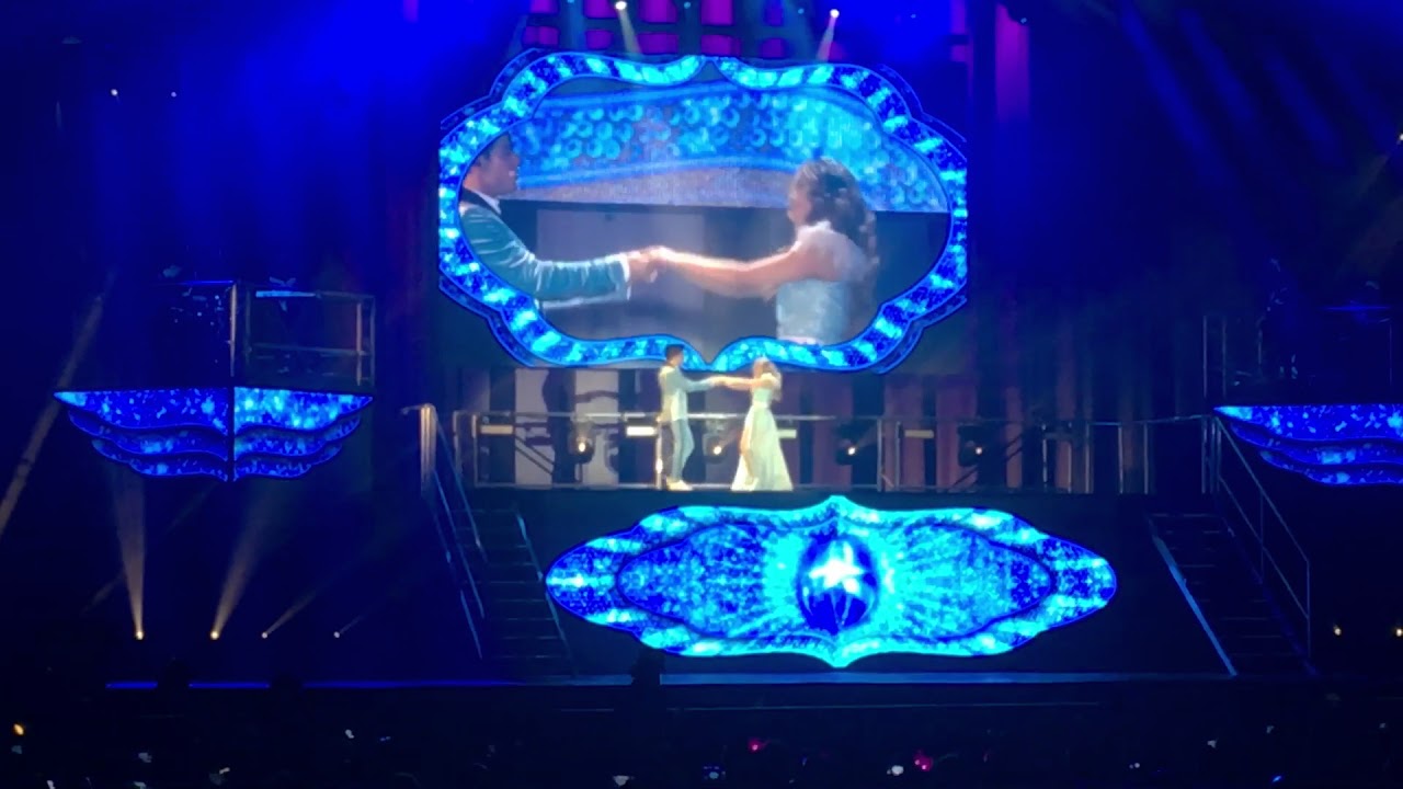 Soy Luna Live /Nápoles /Karol y Ruggero se ríen y no cantan /30.01.2018❤️