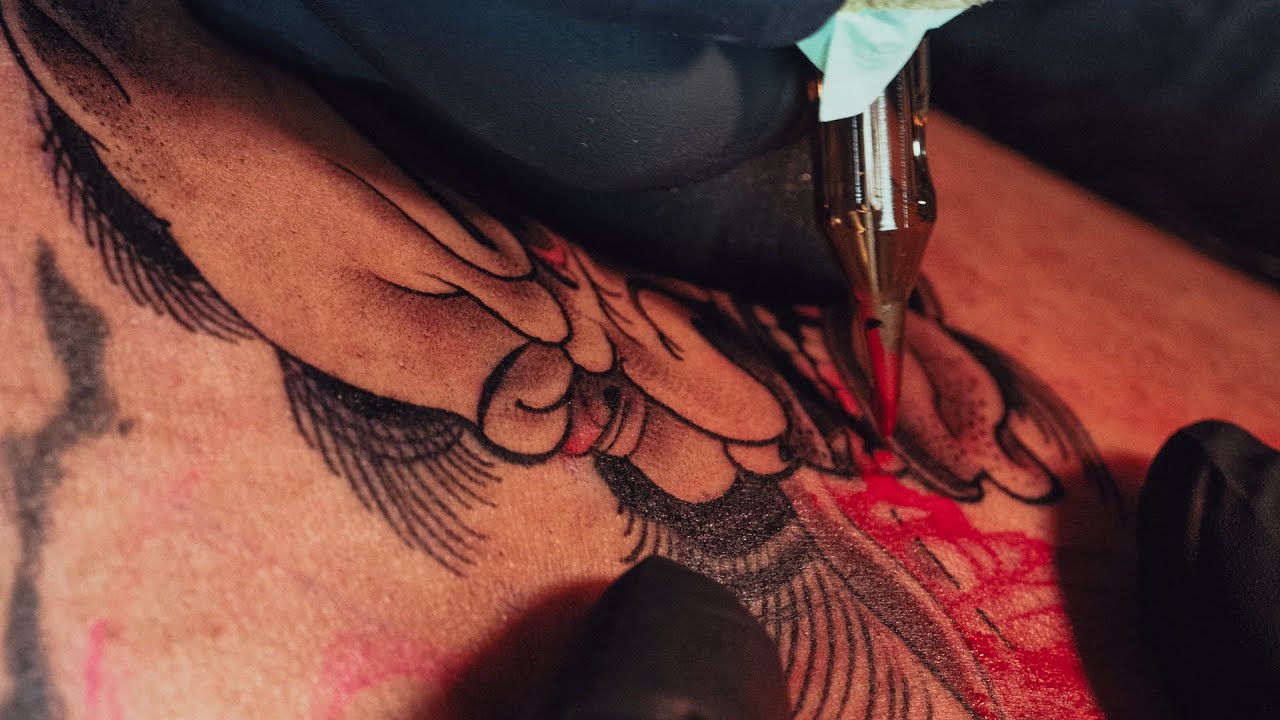 Trying out the Bishop Liner WAND Tattoo Machine