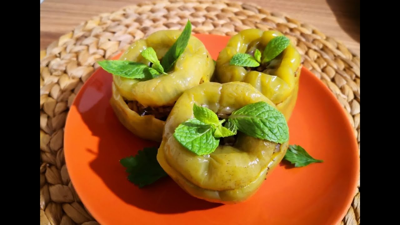 Zeytinyağlı Kuş Üzümlü Biber Dolması Tarifi / Yemek Tarifleri / Dolma Tarifi #Biberdolması
