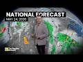 Canada's National Forecast - May 24, 2026 | #weatheram