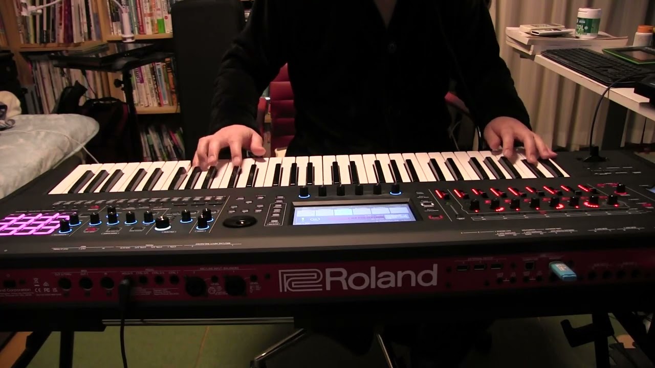 26/03/01 FM音源セッション 演奏 FANTOM EX DX7モデル E.Piano - YouTube