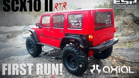 ESP RC | 1st Drive | Axial AX90060 SCX10™ II 2017 Jeep® Wrangler Unlimited CRC Edition