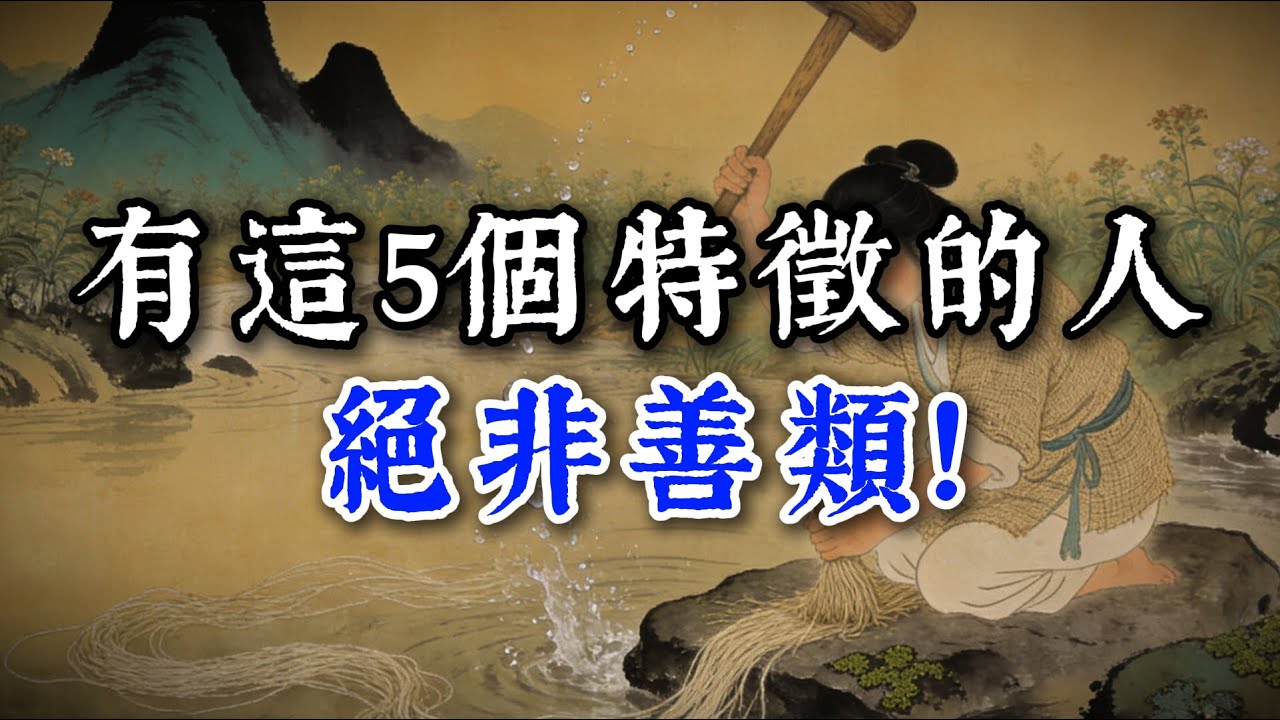 有這5個特徵的人絕非善類！#閲人智慧#强者思维 #情商 #认知觉醒 #社交技巧 #处世智慧 #人际关系